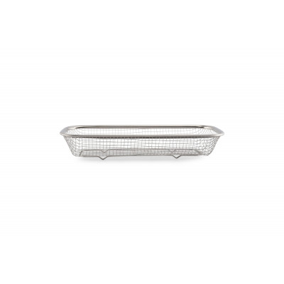 Bonbistro Wire basket 31x13xH5,5cm silver Serve