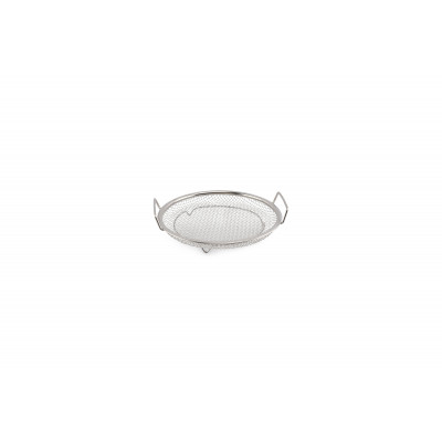 Bonbistro Wire basket 19,5xH3cm silver Serve