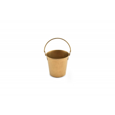 Bonbistro Serving bucket 10,5xH10,5cm antique gold Serve