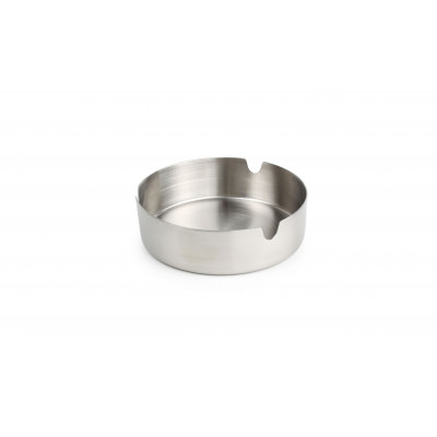 Bonbistro Ashtray round 9,5xH3cm stainless steel Smoke