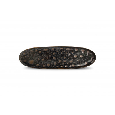 CHIC Serving dish 33,5x9cm gold flaked Nobile