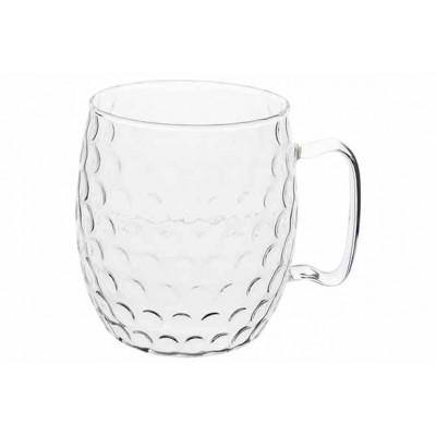 Cosy&Trendy MOSCOW MULE GLASS HAMMERTONE TRANSPARENT