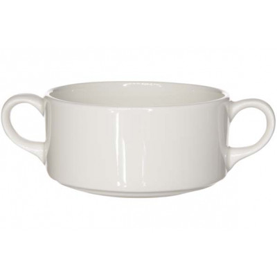 Cosy&Trendy BUFFET RD SOUP BOWL 30CL - D10.5XH5.1CM2 HANDLES