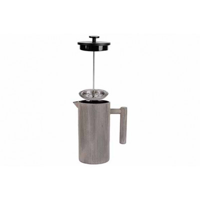 Cosy&Trendy COFFEEMAKER FRENCH PRESS LIGHT GREYD9XH20CM CAST IRON