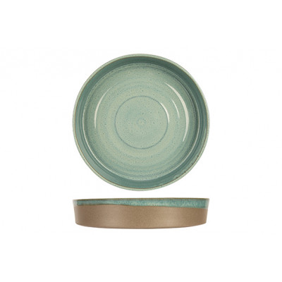 Cosy&Trendy BASALT OCEAN GREEN SOUP PLATE D24XH4CM