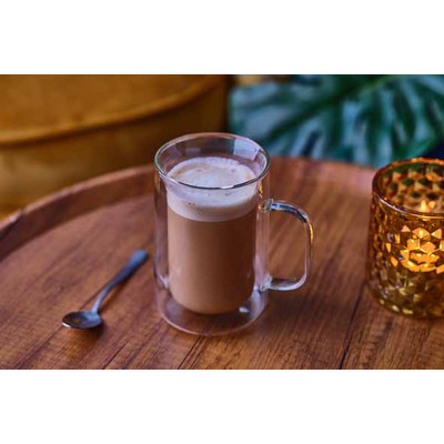 Cosy&Trendy OMAGIO CAFE LATTE 300ML SET 2D8XH12CM DOUBLE-WALLED - BOROSILICATE