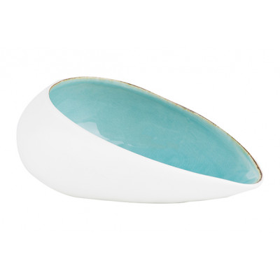 Cosy&Trendy LAGUNA AZZURRO BOWL 21,5X15XH8,5CMDROP-SHAPE