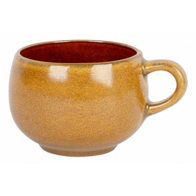 Cosy&Trendy ELEMENTS MUSTARD ESPRESSOCUP 10CLD6XH4,8CM WITH HANDLE