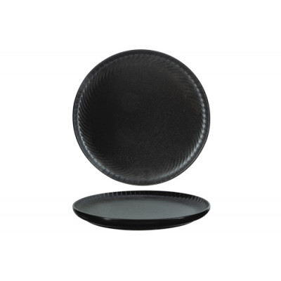 Cosy&Trendy DAKOTA BLACK DINNER PLATE D26,5CM