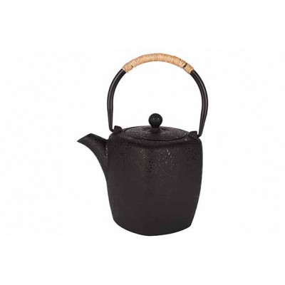 Cosy&Trendy TEAPOT DARK GREY  0,9L 10X17XH14CM CAST IRON