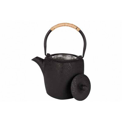 Cosy&Trendy TEAPOT DARK GREY  0,9L 10X17XH14CM CAST IRON