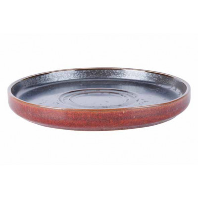 Cosy&Trendy ELEMENTS MAROON SAUCER D14XH1,6CM