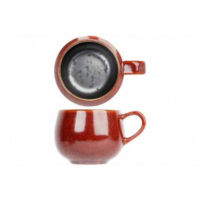 Cosy&Trendy ELEMENTS MAROON COFFEE CUP 19CLD7XH6,2CM WITH HANDLE