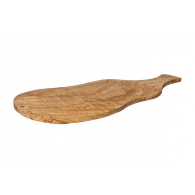 Cosy&Trendy CUTTING BOARD WITH HANDLE 50-55CMX 20-26CM OLIVEWOOD