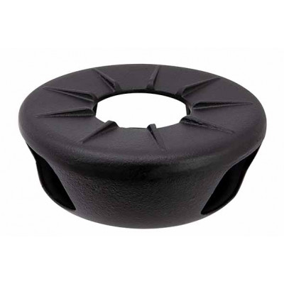 Cosy&Trendy HEAT WARMER BLACK D13,6XH5CMCAST IRON FOR 1 TEA LIGHT