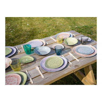 Cosy&Trendy STREETFOOD GO AZZURRO PLATE 20X16.7CMMELAMINE