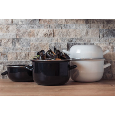 Cosy&Trendy MUSSEL CASSEROLE D18CM BLACK INDUCTION