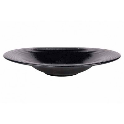 Cosy&Trendy ARTISAN BLACK PASTA PLATE 43CL D29CM