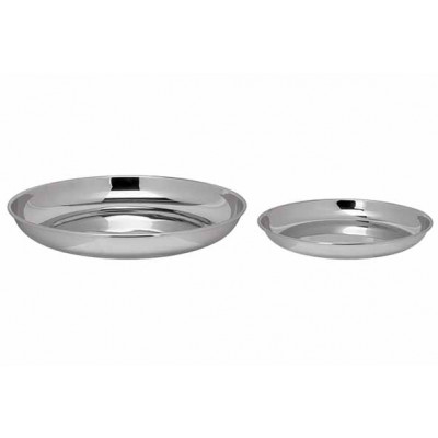 Cosy&Trendy SEE FOOD PLATTER SET2 D26CM-D35CMSTAINLESS STEEL