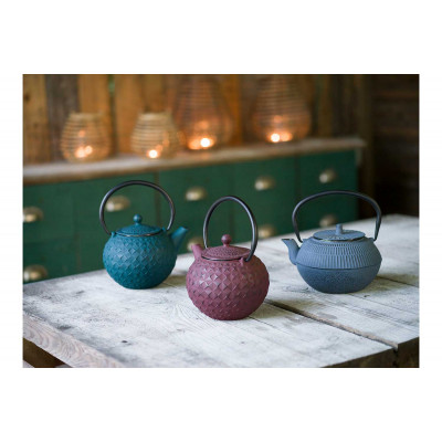 Cosy&Trendy SAKAI TEAPOT GREEN 1L CAST IRONFILTER INCLUDED