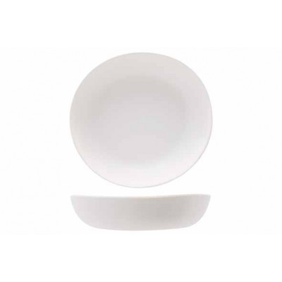 Cosy&Trendy KUPO SOUP PLATE COCONUT MILK D17,4XH3,6CM MELAMINE