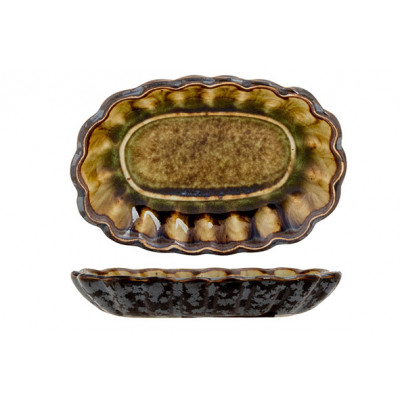 Cosy&Trendy ELEMENTS MINERAL APERO DISH OVAL9X6,5XH1,5CM