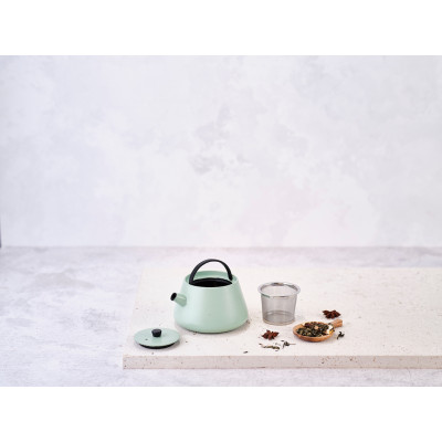 Cosy&Trendy BILLY TEAPOT MINTGREEN 38CL CAST IRON