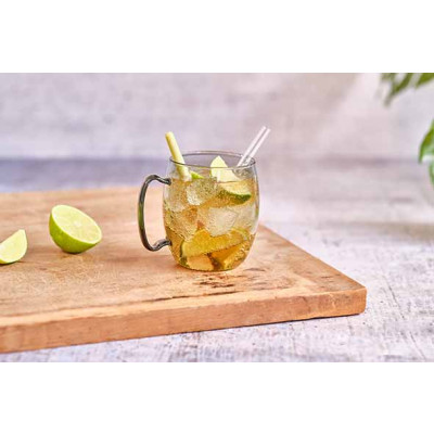 Cosy&Trendy MOSCOW MULE GLASS BLACK TRANSPARENT