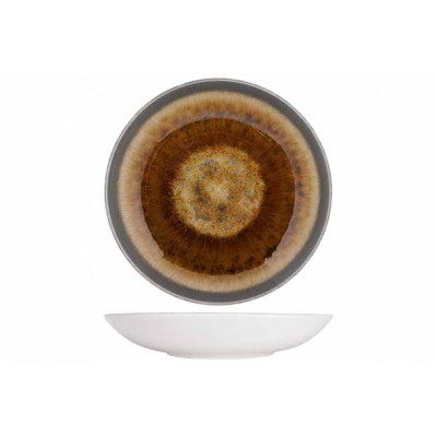 Cosy&Trendy IRIS BROWN COUSCOUS PLATE D26CM