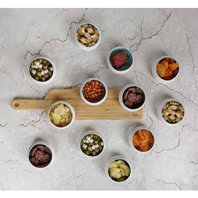 Cosy&Trendy SERVING TAPAS BOARD 60 RAINBOW SET13PCS