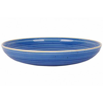 Cosy&Trendy ARTISAN BLUE SOUP PLATE D25CMCOUPE 940ML