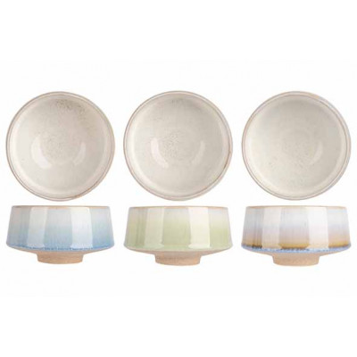 Cosy&Trendy COCOON SPRING BOWL D14,5XH7,5CM3 ASSORTI Set 3