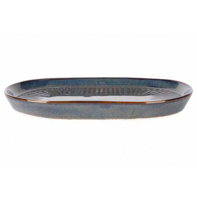 Cosy&Trendy SOLAS BLUE OVAL PLATE 19X12,5CM