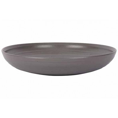 Cosy&Trendy ARTISAN GREY SOUP PLATE D25CMCOUPE 940ML