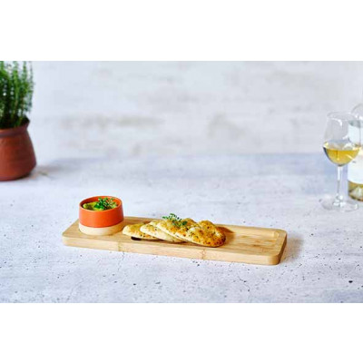 Cosy&Trendy DELA APEROSET 2PCS - SERVING BOARD 48X12+ 1X BOWL D9,5X5,5CM