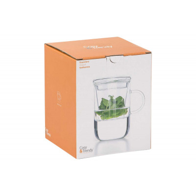 Cosy&Trendy TEA POT BOROSILICATE D8XH12.5CM470ML