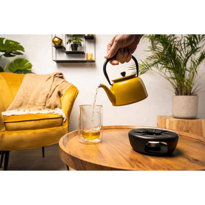 Cosy&Trendy JANE TEAPOT MUSTARDYELLOW 0,92L CAST IRON