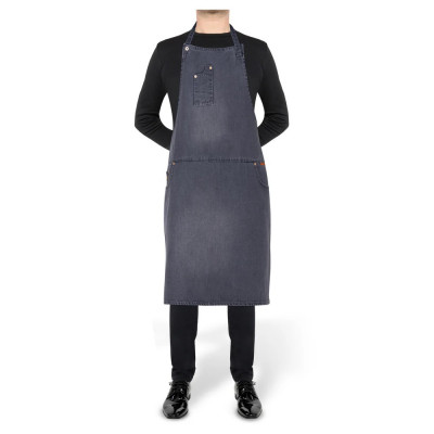 Dutch Deluxes 5 Pocket Apron DENIM Washed Grey