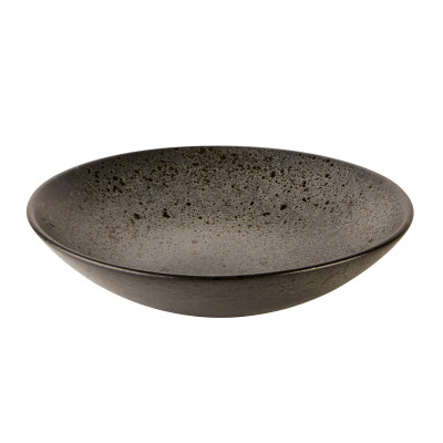 DPS Black Ironestone 24cm Pasta Bowl