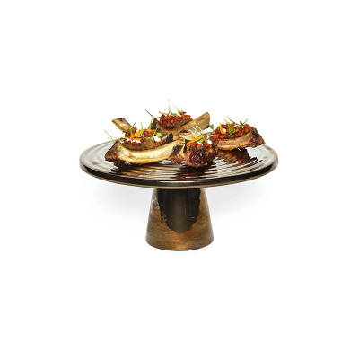 Dutch Deluxes Food Stand CERAMIC Platinum