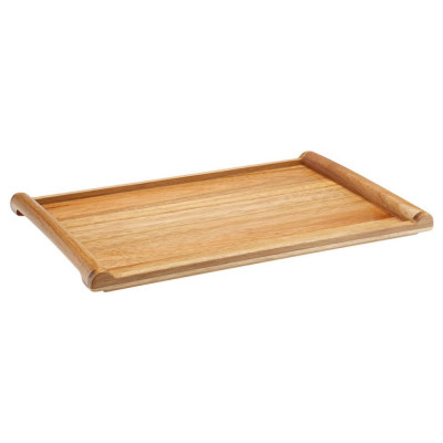 Utopia Acacia Rolled Edged Tray 13 x 8.5" (34 x 22cm)