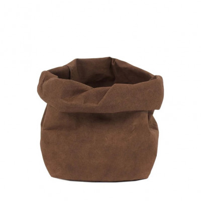 PAPER BAG MEDIUM COGNAC UASHMAMA