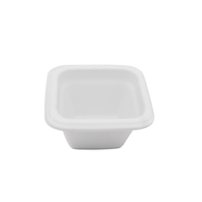 Porcellane Saronno GN 1/6 rounded edges White Color