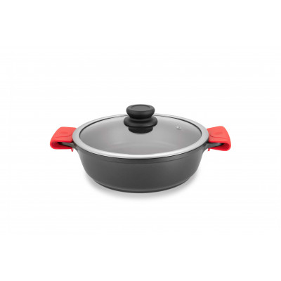 Pujadas BLACK FORGED CASSEROLE 24 CM