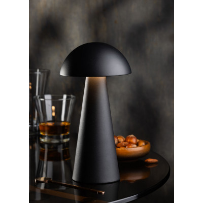 Utopia Grenada LED Cordless Lamp 22.5cm - Black