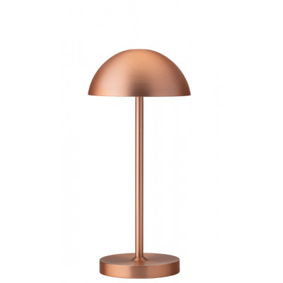 Utopia Tonga LED Cordless Lamp 26cm - Brushed Copper