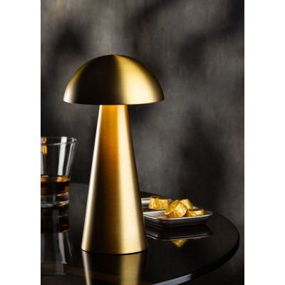 Utopia Grenada LED Cordless Lamp 22.5cm - Gold